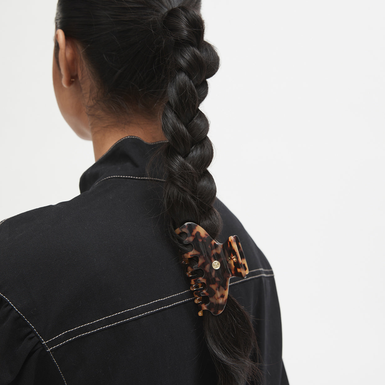 Miss Mim Claw Hair Clip - Burnt Honey