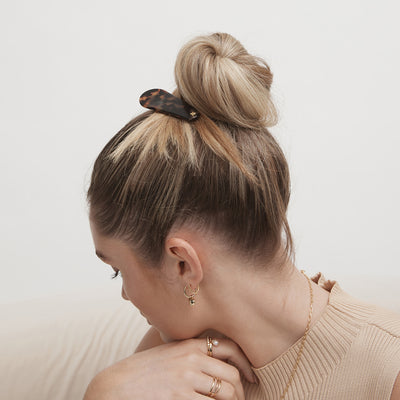 Miss Mim Hair Clip - Burnt Honey