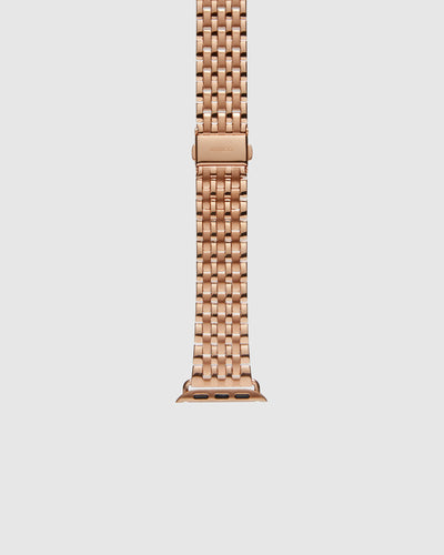 38mm Swirl Watch Band - Rose Gold