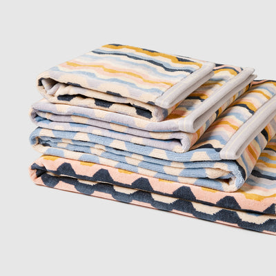 Swivel Bath Mat - Washed Denim