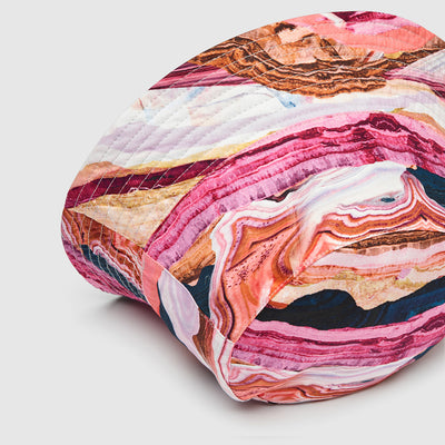 Earth Gazer Bucket Hat - Crimson Pink