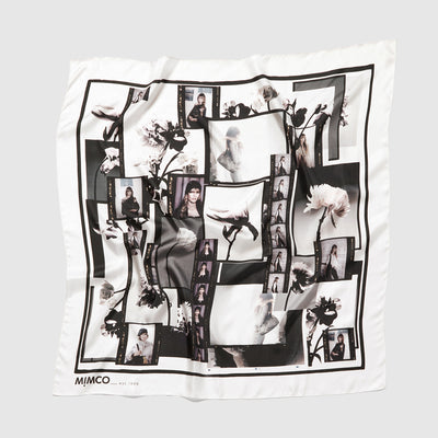 An Ode Scarf - White