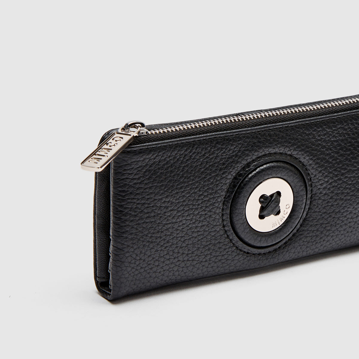 Mim-Mazing Large Wallet - Black Silver
