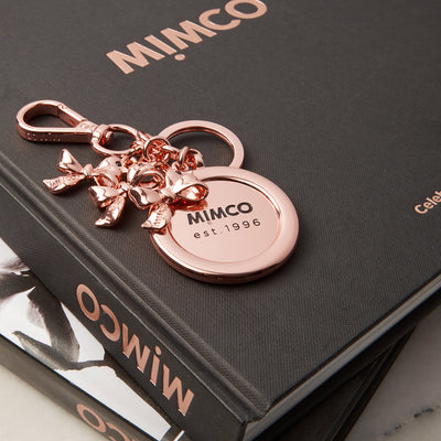 Mimco 25th Birthday Gift With Purchase Keyring - Rose Gold