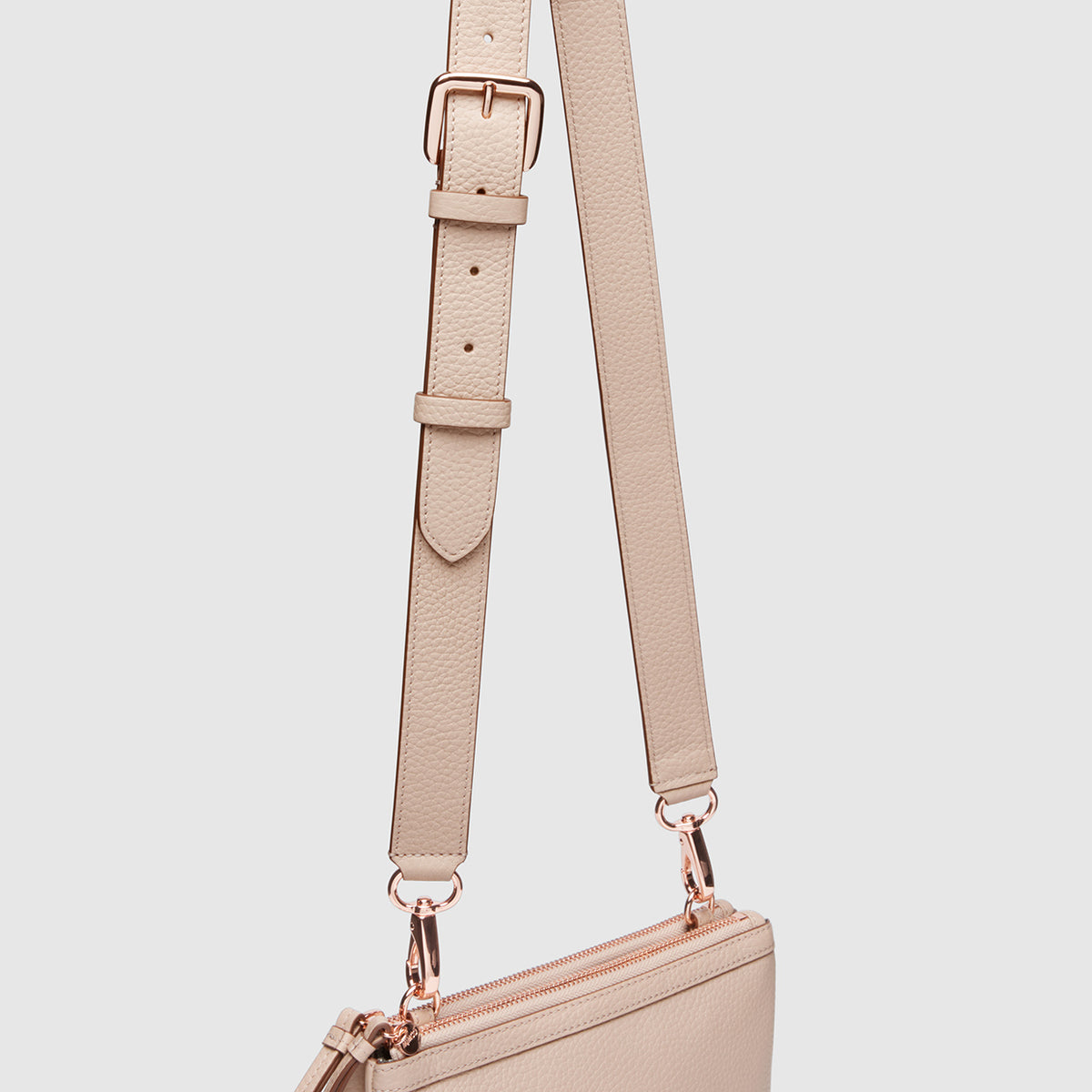 Link Extra Large Shoulder Bag Strap - Almond