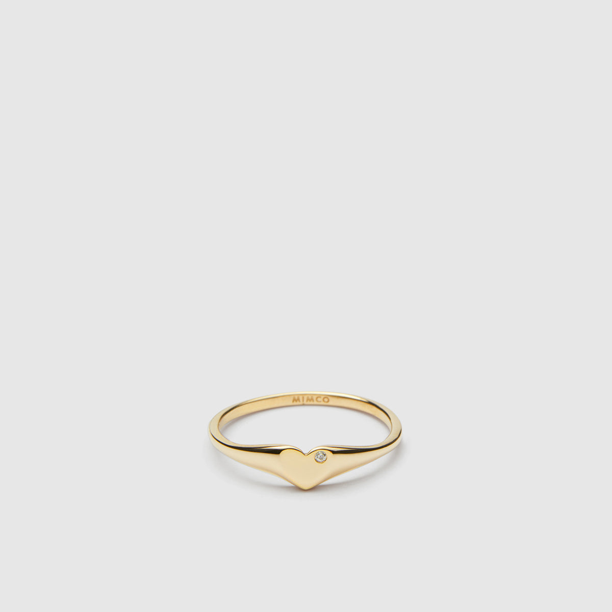 Beat Sterling Silver Ring - Gold