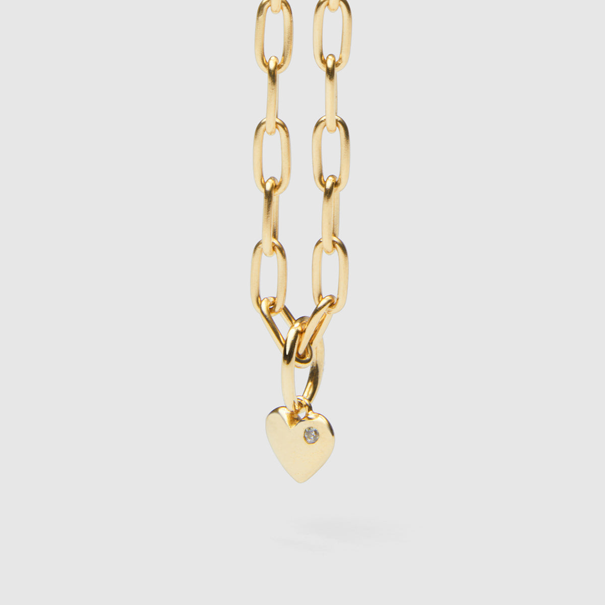 Beat Sterling Silver Charm - Gold