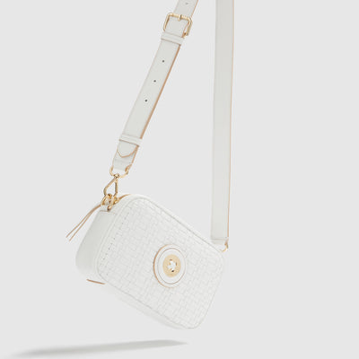 Mim-Mazing Crossbody Bag - White