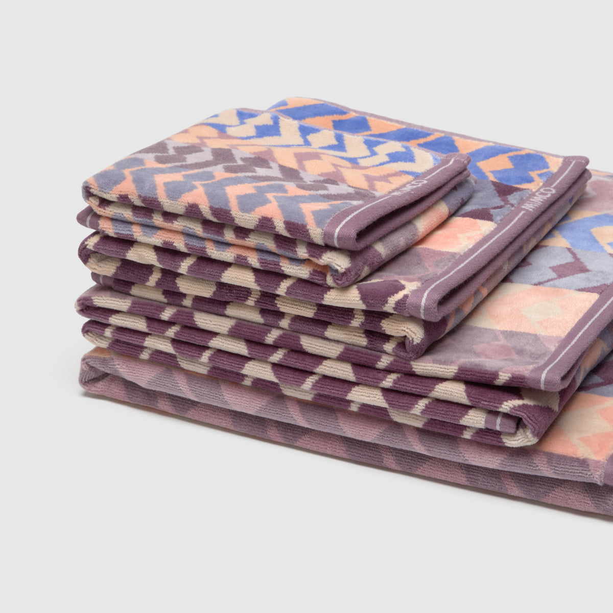 Splice Bath Sheet - Pale Purple