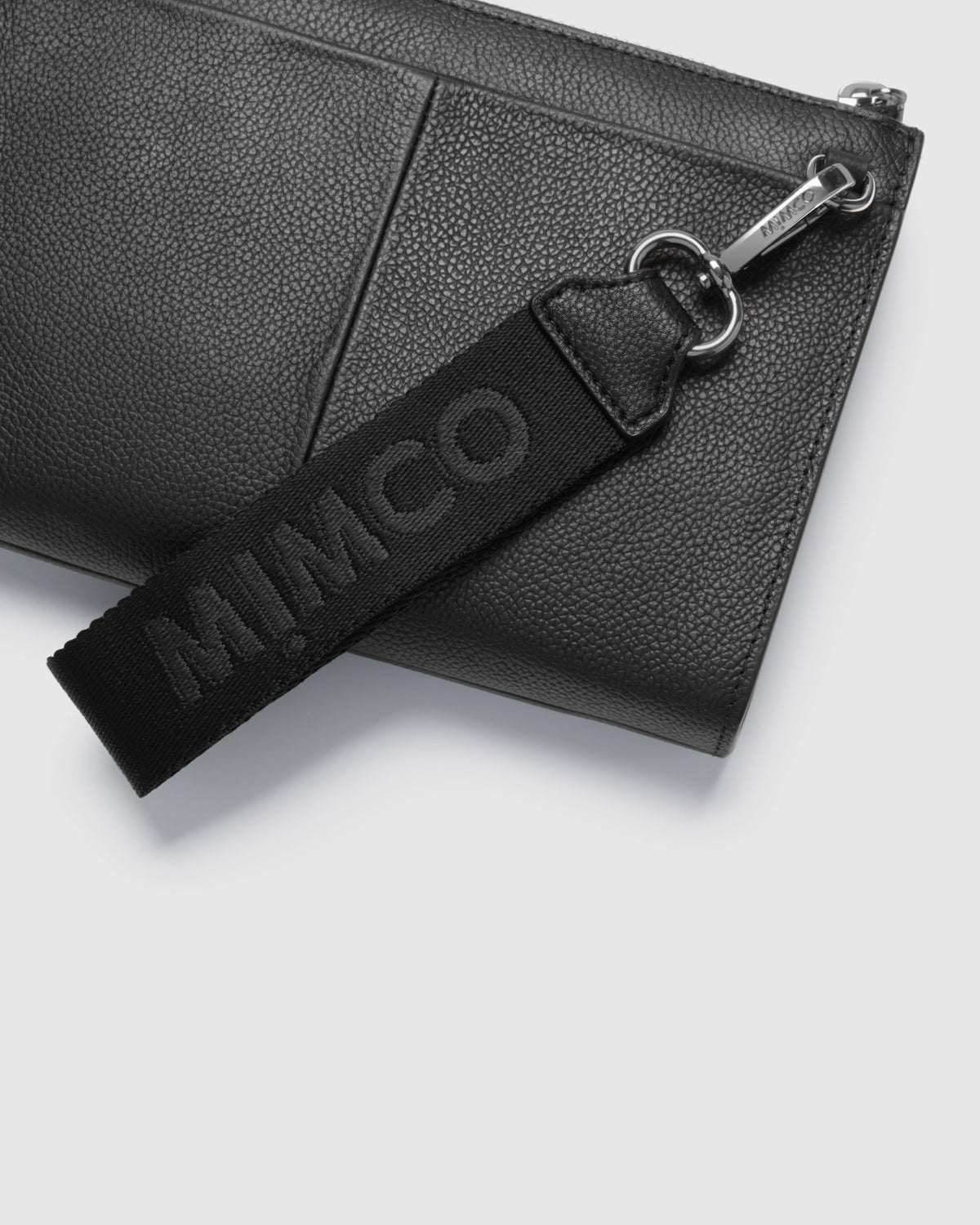 Webbing Wrist Strap - Black Gunmetal