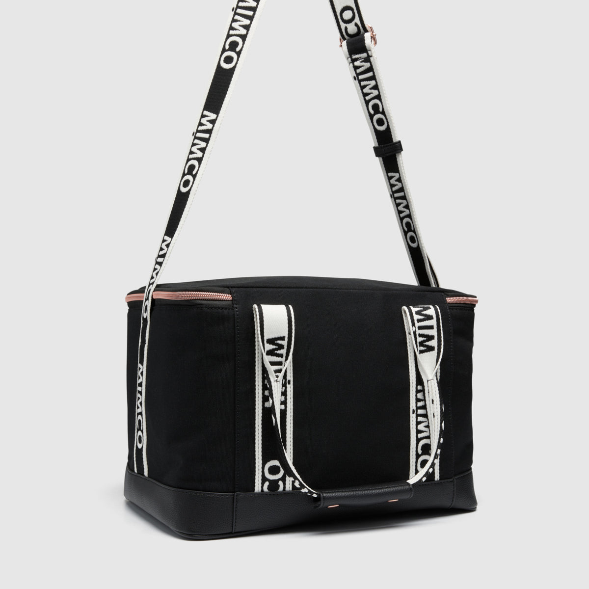 Mim-Cooler Crossbody Bag - Black Rose Gold