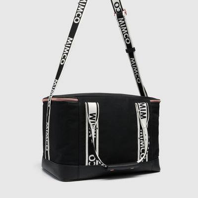 Mim-Cooler Crossbody Bag - Black Rose Gold