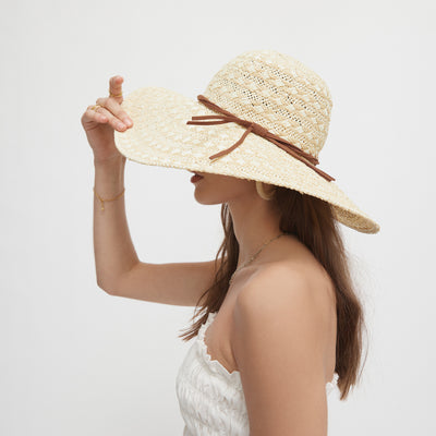 Expanse Wide Brim Hat - Natural