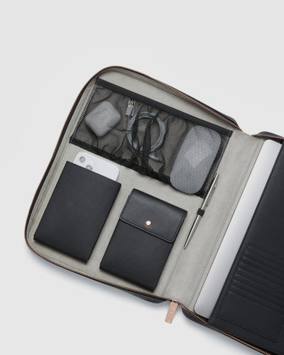 Classico 13-inch Work Case - Black Rose Gold