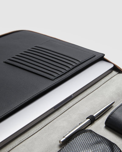 Classico 13-inch Work Case - Black Rose Gold