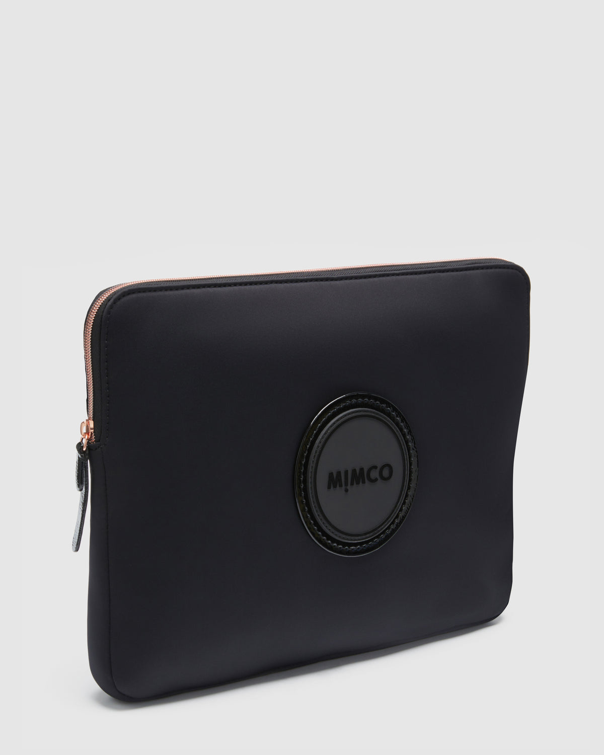 Serenity Laptop Case - Black Rose Gold