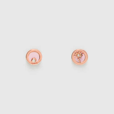 Summerbud Stud Earrings - Peony Pink