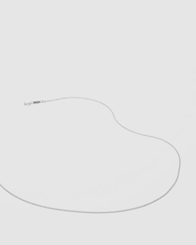Twiddle Sterling Silver Necklace - Silver