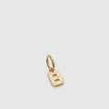 Alpha Sterling Silver Charm - Gold - B