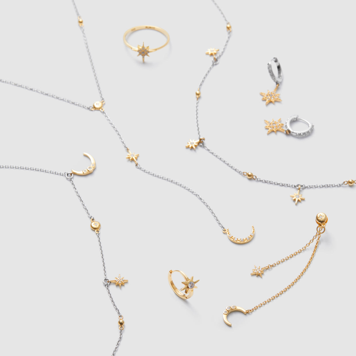 Beacon Sterling Silver Lariat Necklace - Silver