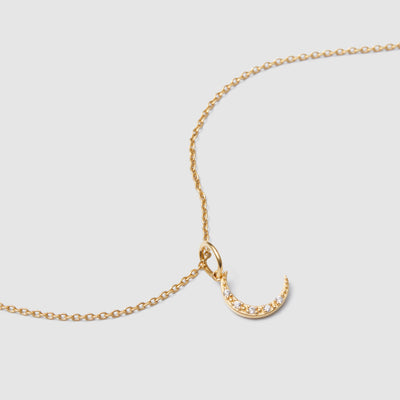 Lunar Sterling Silver Charm - Gold