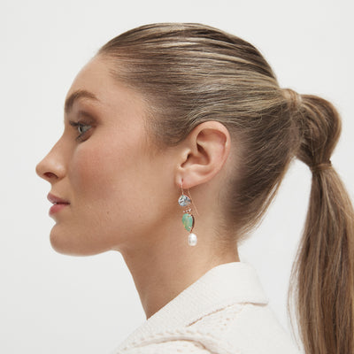 Kingdom Drop Earrings - Turquoise