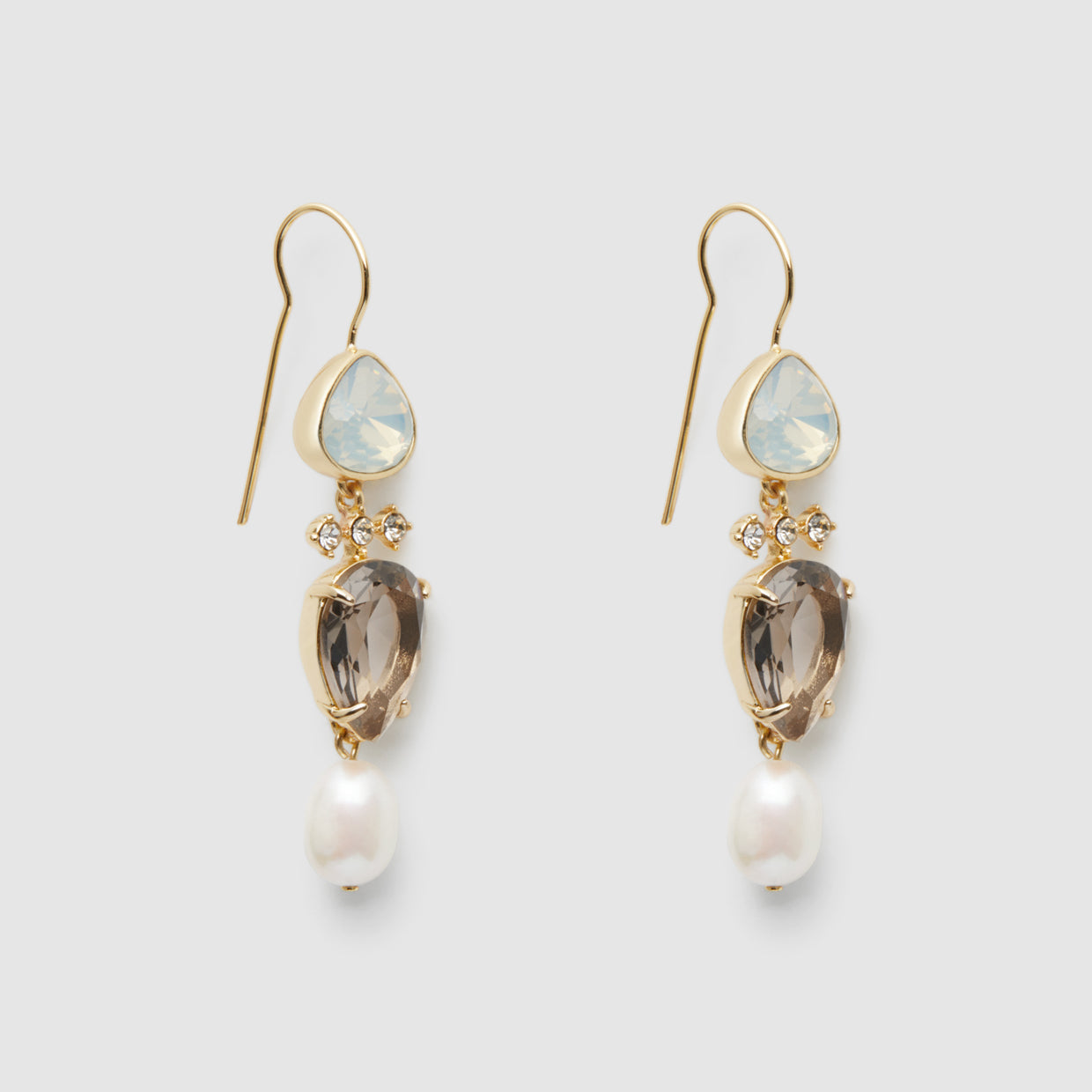 Kingdom Drop Earrings - Anise