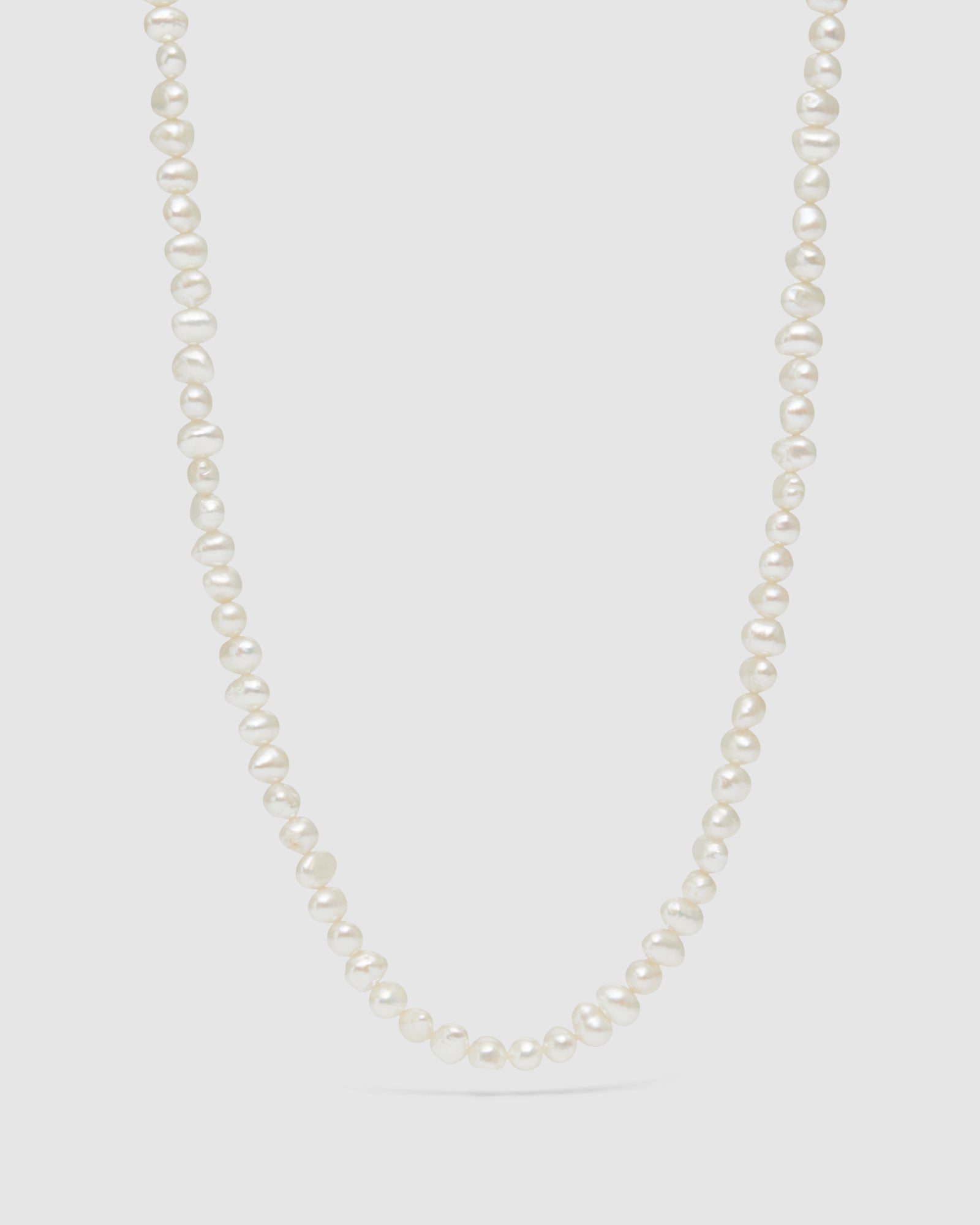 Splice Pearl Necklace - Gold