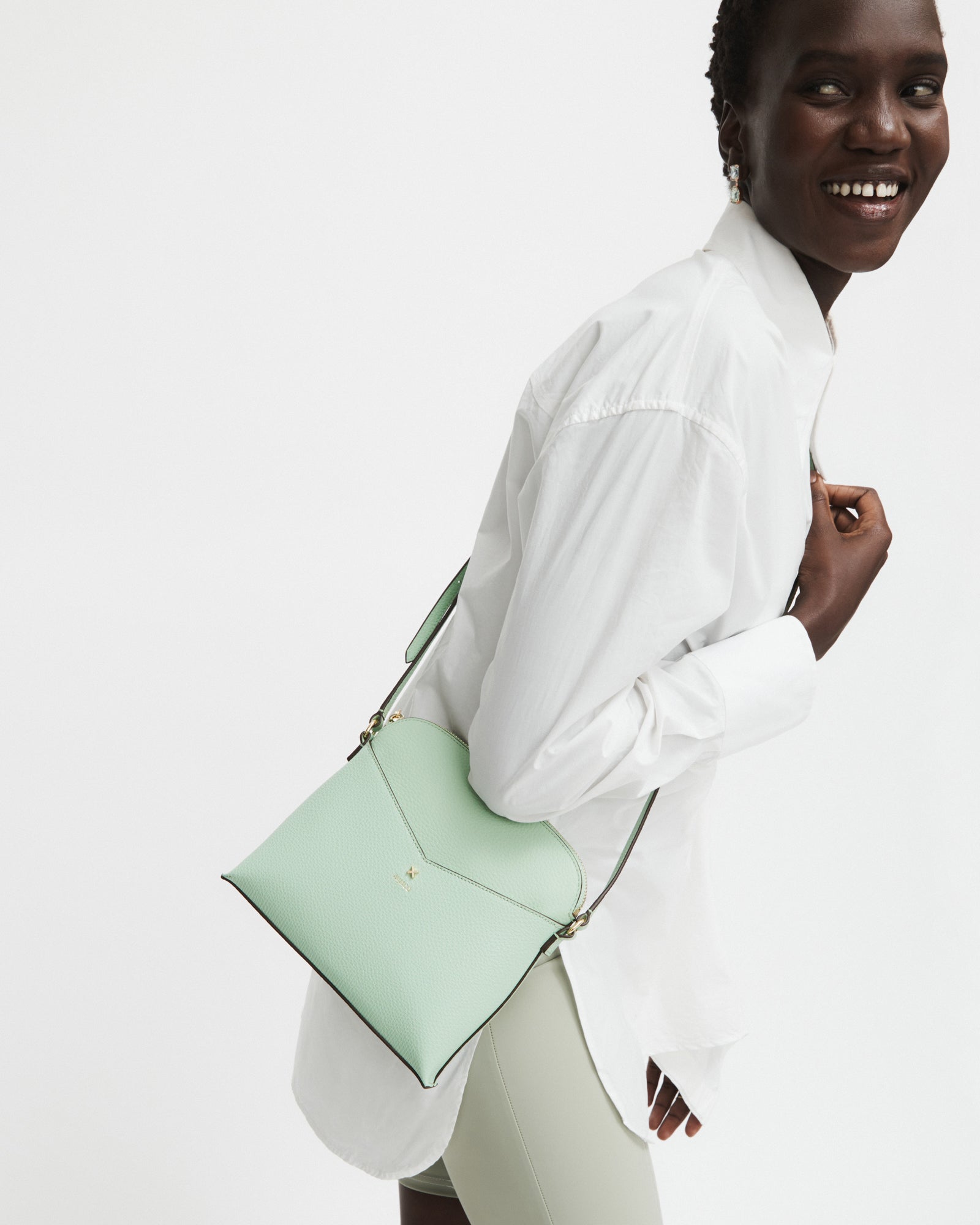 D-Vine Sling Crossbody Bag - Cool Fern