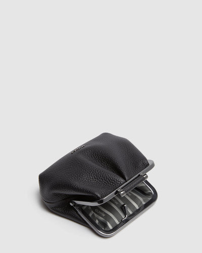 Harmony Coin Purse - Black Gunmetal