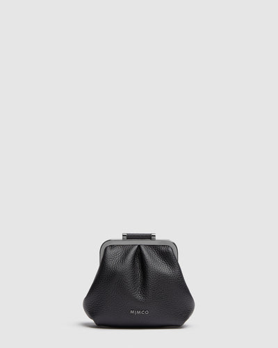 Harmony Coin Purse - Black Gunmetal