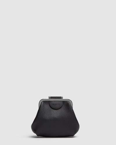 Harmony Coin Purse - Black Gunmetal