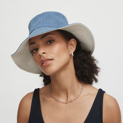 Chambray Sun Hat - Chambray
