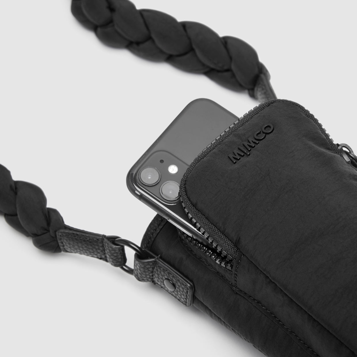 Mode Drink Crossbody Bag - Matte Black