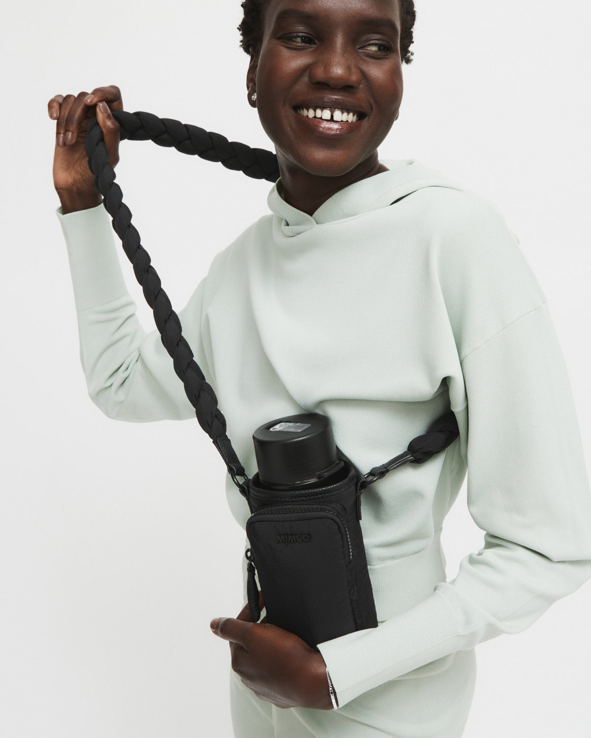 Mode Drink Crossbody Bag - Matte Black