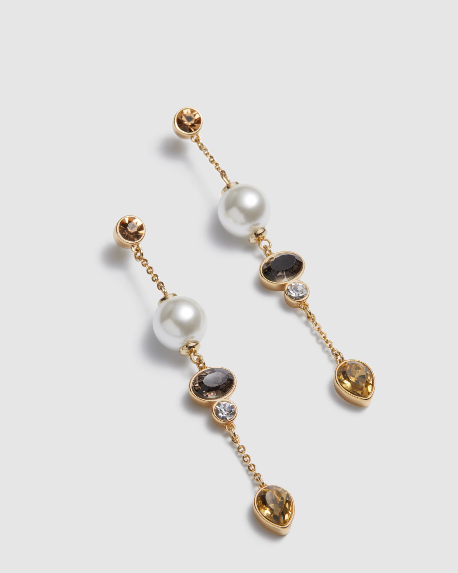 Frontier Drop Earrings - Gold