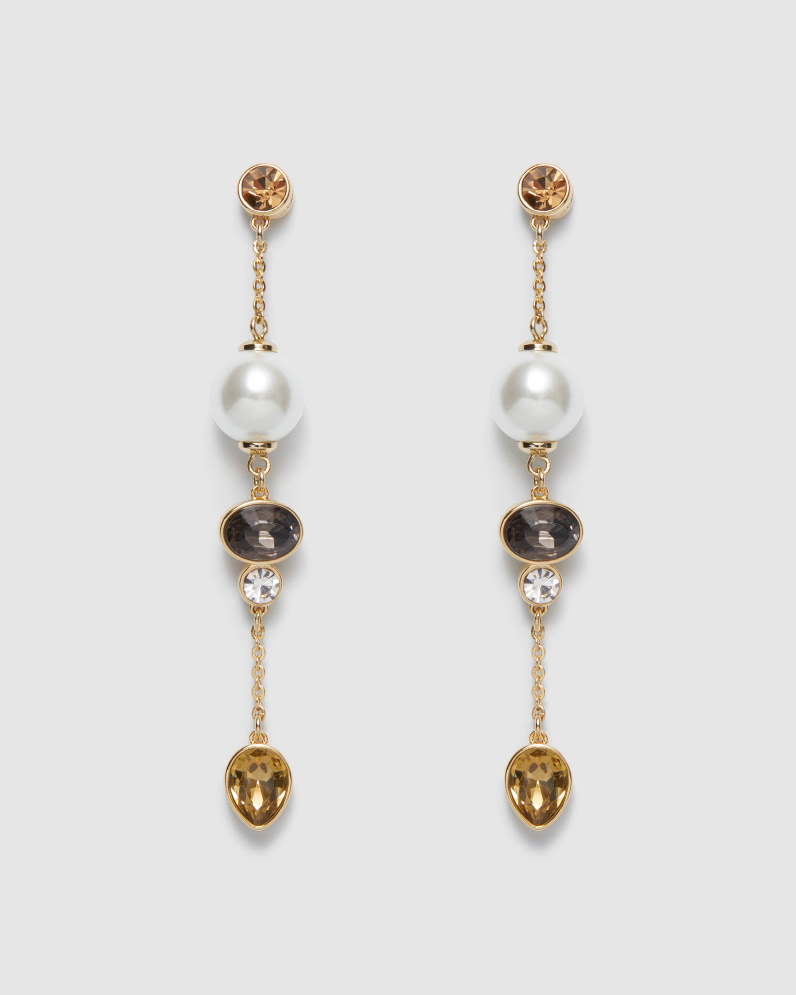 Frontier Drop Earrings - Gold
