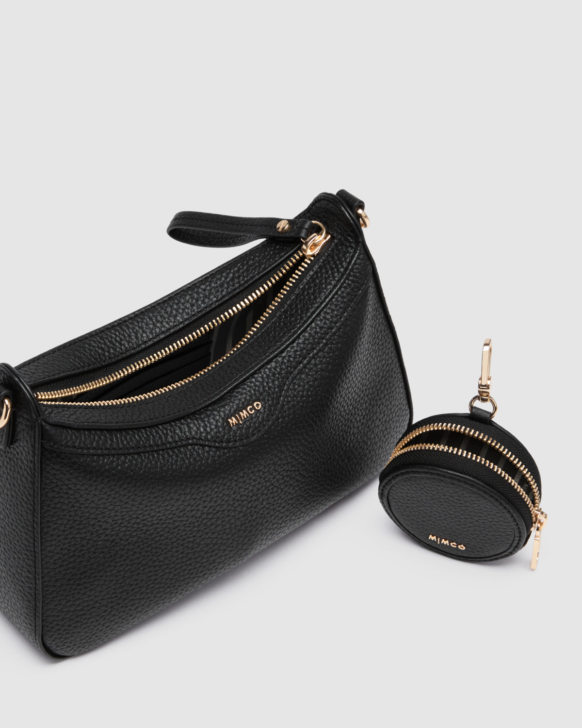 Jett Crossbody Bag - Black Light Gold