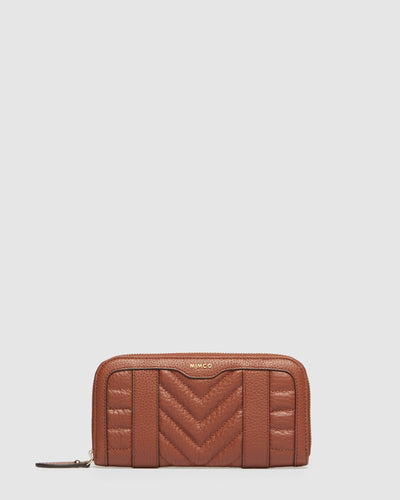 Envelop Large Wallet - Cognac