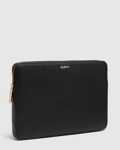 Classico 13-Inch Laptop Case - Black Rose Gold