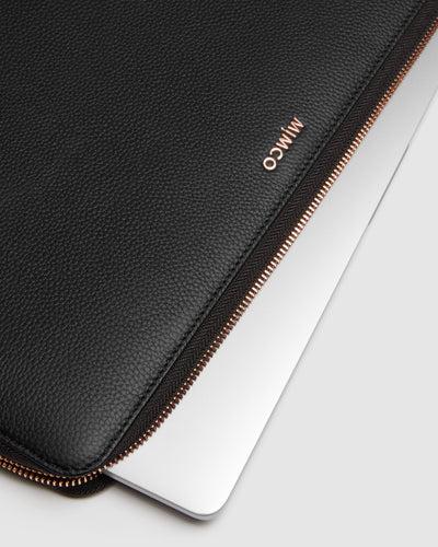 Classico 13-Inch Laptop Case - Black Rose Gold