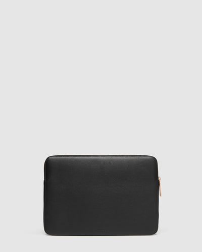 Classico 13-Inch Laptop Case - Black Rose Gold