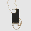 Classico Phone Case for Iphone 13-13 Pro - Black Light Gold