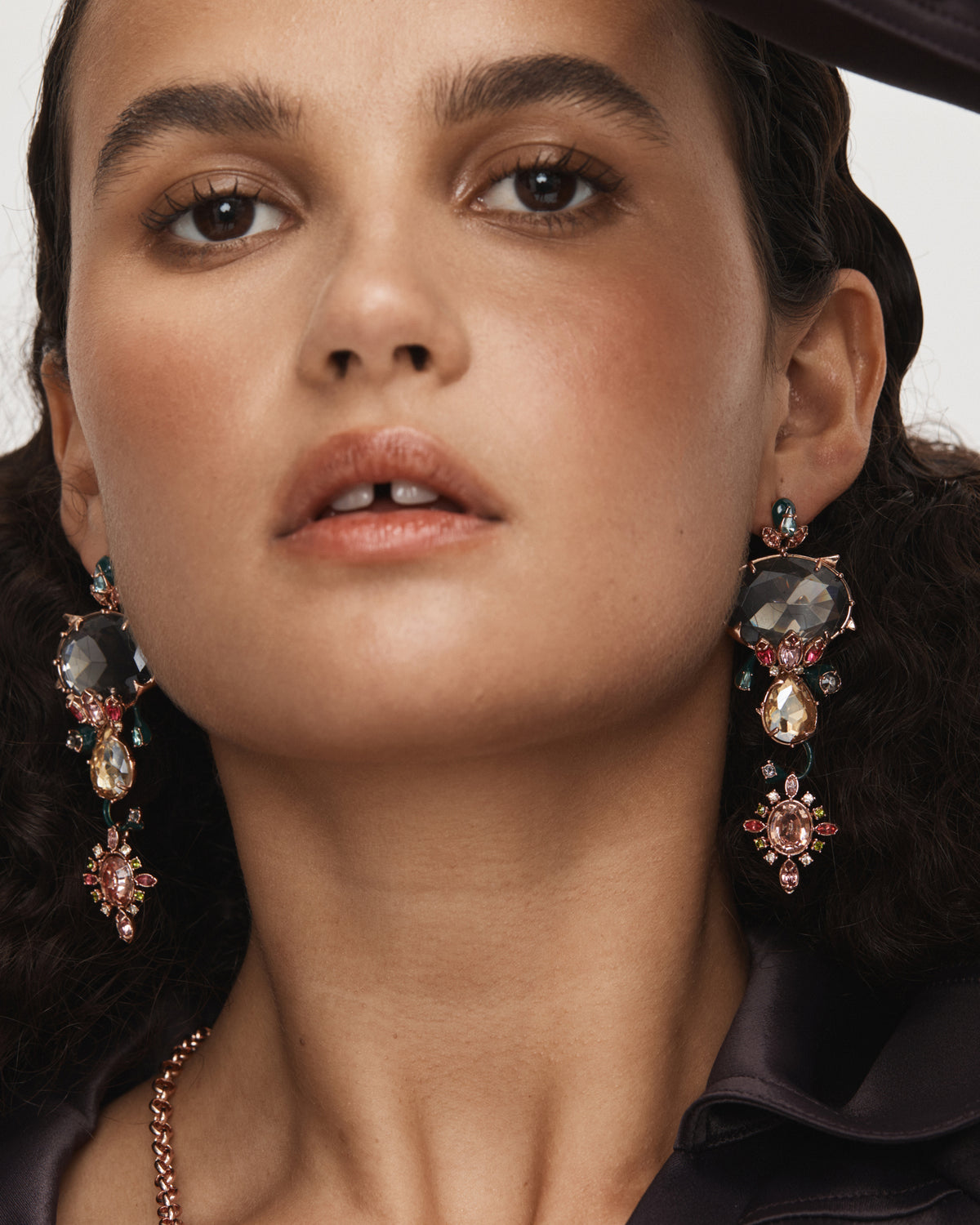 Ethereal Statement Earrings - Verdant Green