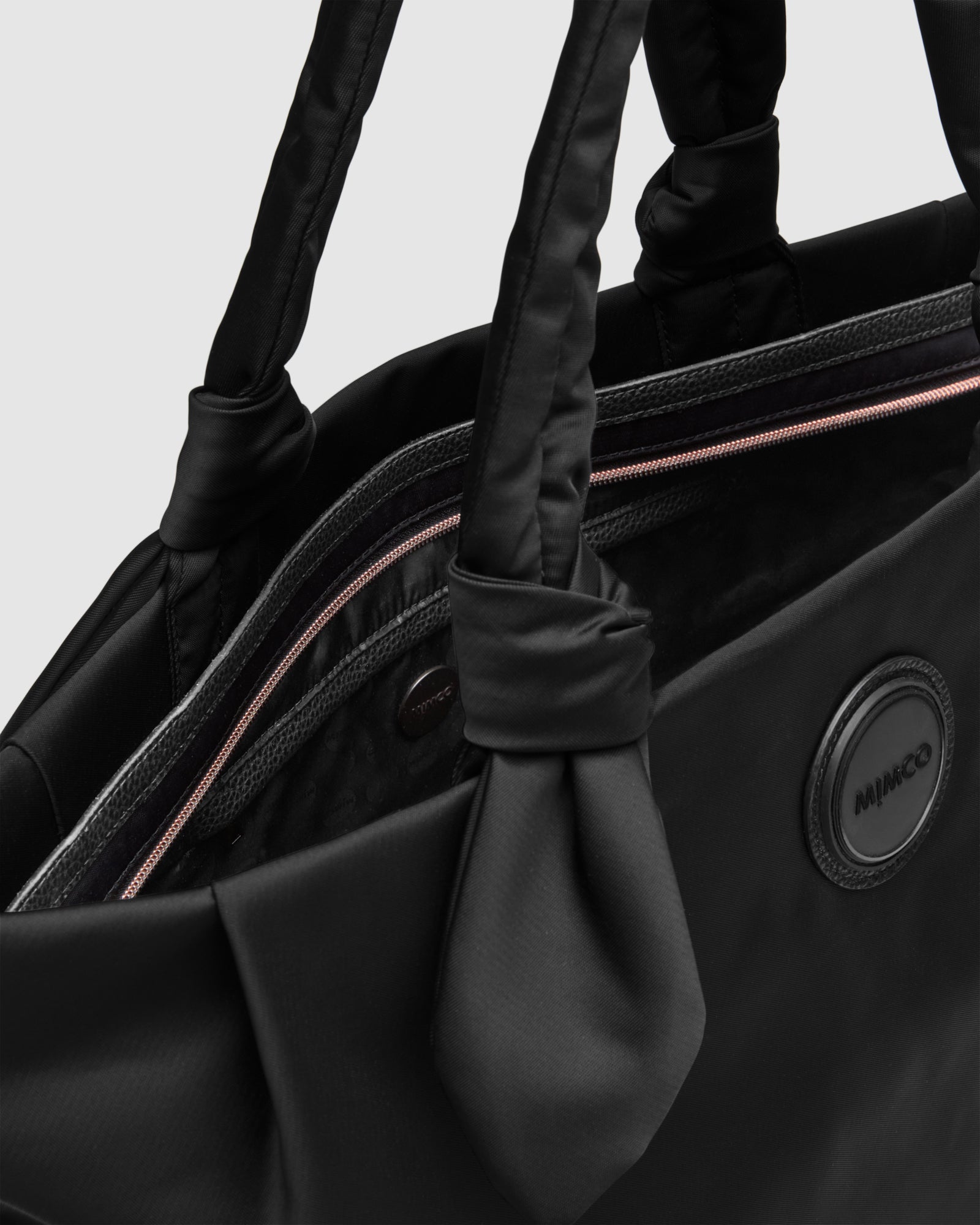 Reclaim Tote Bag - Black Rose Gold