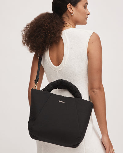 Flight Mini Tote Bag - Black Light Gold