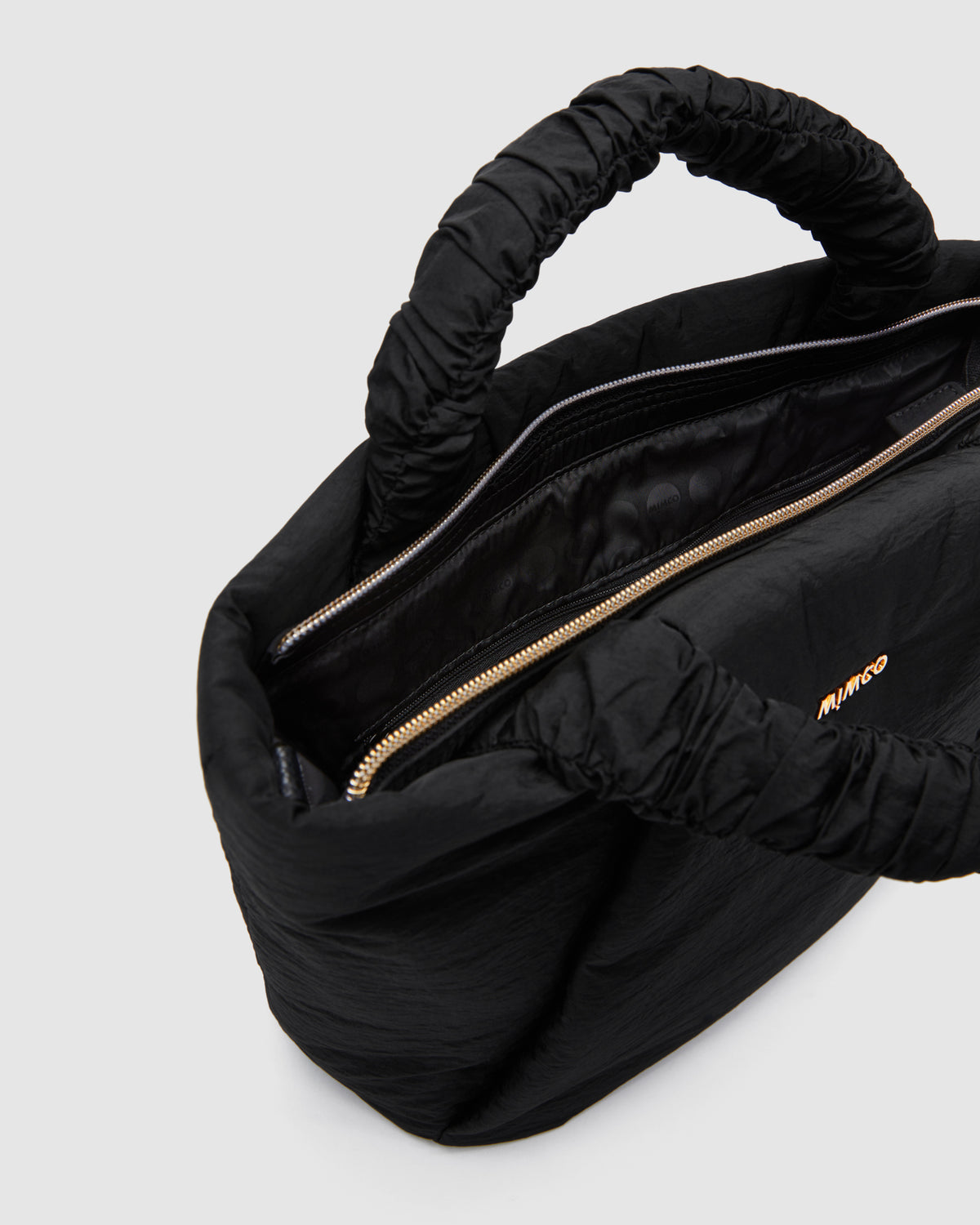 Flight Mini Tote Bag - Black Light Gold
