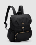 Flight Backpack Bag - Black Light Gold