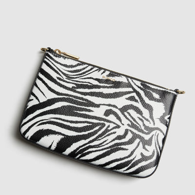 Classico Shoulder Bag - Zebra Print