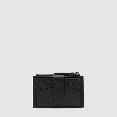 Classico Duo Card Wallet - Black Gunmetal